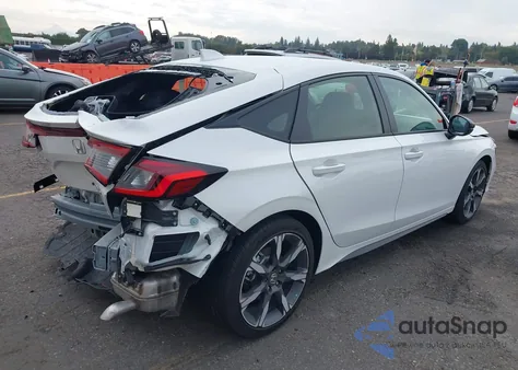 2025 Honda Civic Hybrid Sport Touring from USA, damaged, VIN JHMFL4H93SX002569